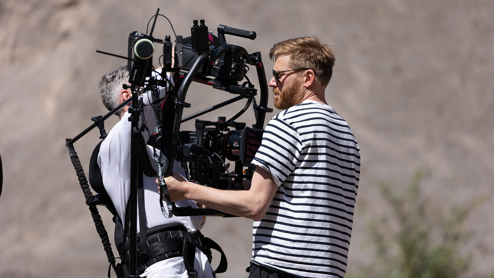 Video production still from IDLES